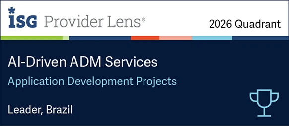 ISG Provider Lens 2026 Quadrant: AI-Driven ADM Services, Application Development Projects, Leader Brazil